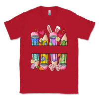 Red easter teacher pencils Classic Tee - Artiststas