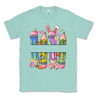 Seafoam easter teacher pencils Classic Tee - Artiststas
