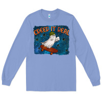 Colony Blue Creep It Real Long Sleeve Tee - texasbilliewilder