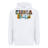White chica bonita Heavyweight Hoodie - BundleAndBundleShop