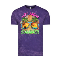 Cloud Purple hot mom summer Vintage Tee - BarkalooDesign