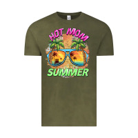 Vintage Olive hot mom summer Vintage Tee - BarkalooDesign