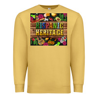 Antique Gold hispanic heritage tumbler Premium Sweatshirt - BundleAndBundleShop