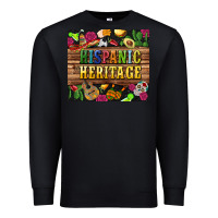 Black hispanic heritage tumbler Premium Sweatshirt - BundleAndBundleShop