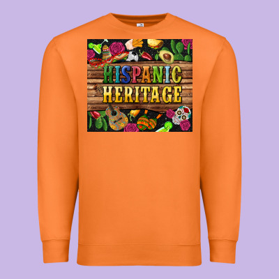 Hispanic Heritage Tumbler Premium Sweatshirt Designed By Bundleandbundleshop