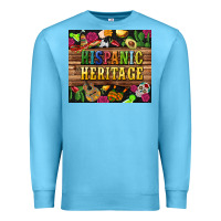 Ocean Blue hispanic heritage tumbler Premium Sweatshirt - BundleAndBundleShop