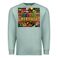 Seafoam hispanic heritage tumbler Premium Sweatshirt - BundleAndBundleShop