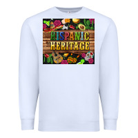 White hispanic heritage tumbler Premium Sweatshirt - BundleAndBundleShop