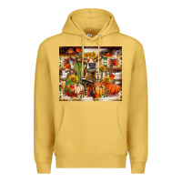 Antique Gold fall heifer cow Premium Hoodie - RanaPortraitStore