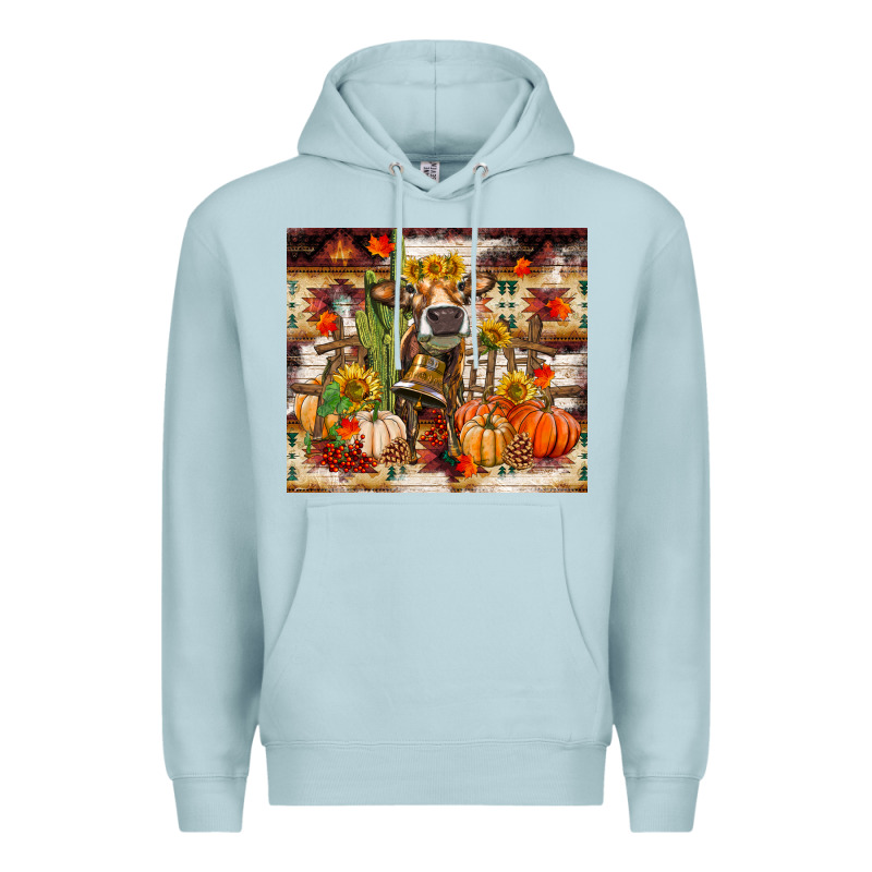Fall Heifer Cow Premium Hoodie by RanaPortraitStore | Teevron