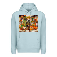 Blue Mist fall heifer cow Premium Hoodie - RanaPortraitStore