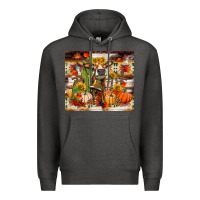Charcoal Heather fall heifer cow Premium Hoodie - RanaPortraitStore