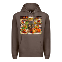Coffee fall heifer cow Premium Hoodie - RanaPortraitStore