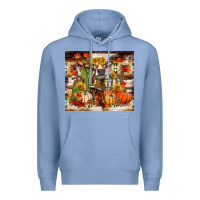 Colony Blue fall heifer cow Premium Hoodie - RanaPortraitStore