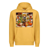 Mustard fall heifer cow Premium Hoodie - RanaPortraitStore