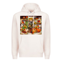 Pale Pink fall heifer cow Premium Hoodie - RanaPortraitStore