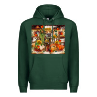 Sports Green fall heifer cow Premium Hoodie - RanaPortraitStore