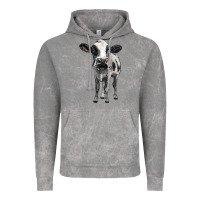 Cloud Rock holstein cow Vintage Hoodie - BarkalooDesign