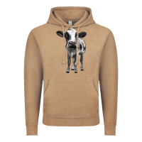 Vintage Coffee holstein cow Vintage Hoodie - BarkalooDesign