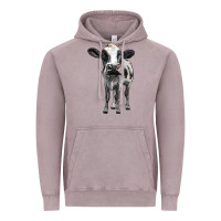 Vintage Zinc holstein cow Vintage Hoodie - BarkalooDesign