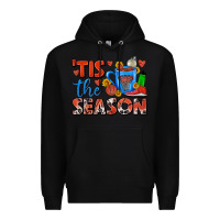 Black tis the season  basketball coffee mug Premium Hoodie - FaDigitalArtStudio