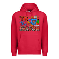 Cardinal tis the season  basketball coffee mug Premium Hoodie - FaDigitalArtStudio