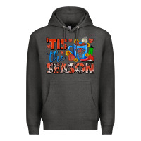 Charcoal Heather tis the season  basketball coffee mug Premium Hoodie - FaDigitalArtStudio