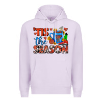 Lilac tis the season  basketball coffee mug Premium Hoodie - FaDigitalArtStudio