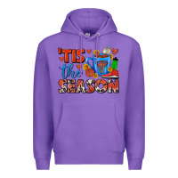 Purple tis the season  basketball coffee mug Premium Hoodie - FaDigitalArtStudio