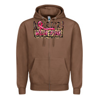 Chestnut Warriors wear pink Zipper Hoodie - FaDigitalArtStudio
