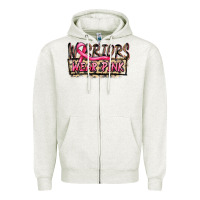 Warriors Wear Pink Zipper Hoodie | Teevron