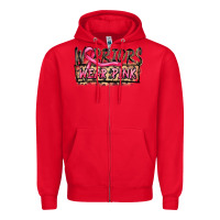 Red Warriors wear pink Zipper Hoodie - FaDigitalArtStudio