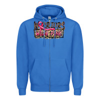 True Royal Warriors wear pink Zipper Hoodie - FaDigitalArtStudio