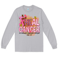 Moon Dust heal cancer for nothing is impossible with god Long Sleeve Tee - NancyCooperArtShop