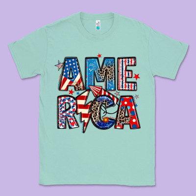 America 4th Of July Classic Tee Designed By Artiststas