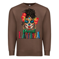 Chestnut proud latina Premium Sweatshirt - BundleAndBundleShop