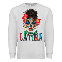 Dove Grey proud latina Premium Sweatshirt - BundleAndBundleShop