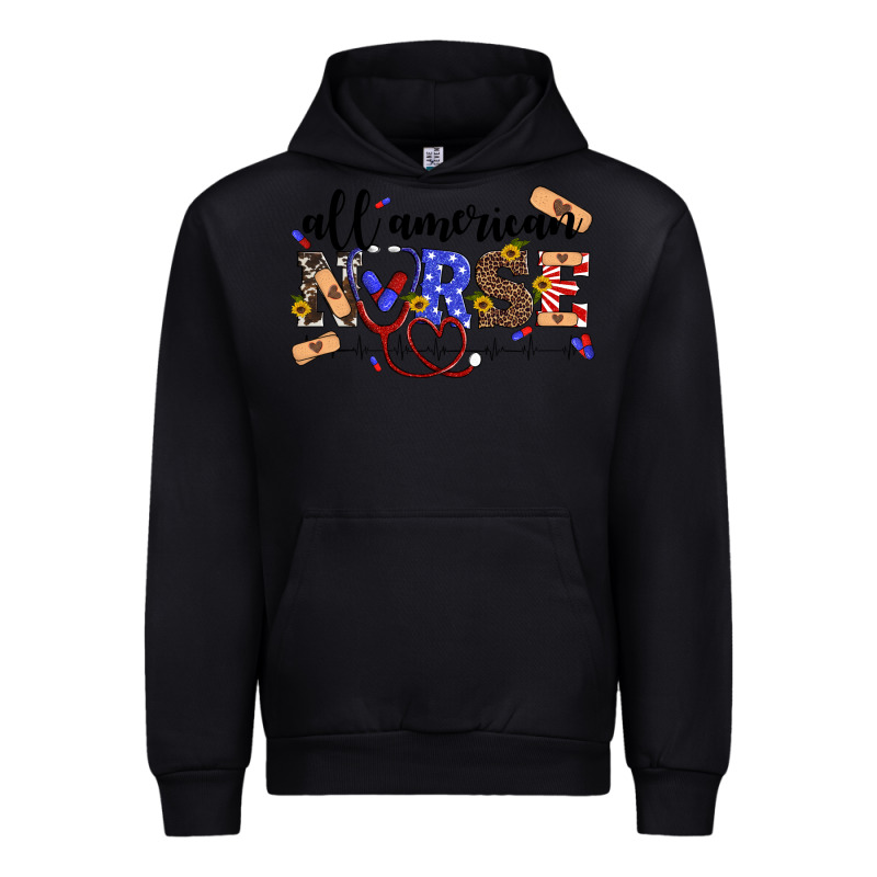 All American Nurse Urban Hoodie by Artiststas | Teevron
