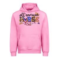 Fuchsia Pink all american nurse Urban Hoodie - Artiststas