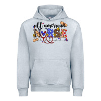 Heather Grey all american nurse Urban Hoodie - Artiststas