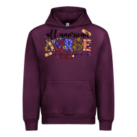 Mauve Wine all american nurse Urban Hoodie - Artiststas