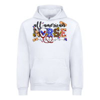 White all american nurse Urban Hoodie - Artiststas