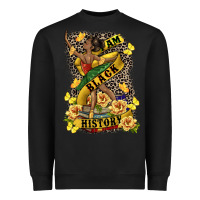Black i am black history Heavyweight Sweatshirt - CowGirlArtShop