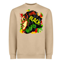 I Am Black History Heavyweight Sweatshirt | Teevron