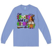 Colony Blue I'm Spooky and I Gnome It Long Sleeve Tee - texasbilliewilder