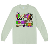 Matcha I'm Spooky and I Gnome It Long Sleeve Tee - texasbilliewilder