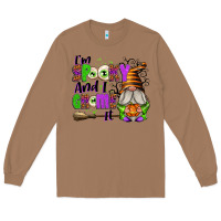 Toasted Coconut I'm Spooky and I Gnome It Long Sleeve Tee - texasbilliewilder