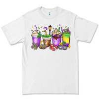 White mardi gras coffee cups Premium Tee - MaliasSmallBusiness