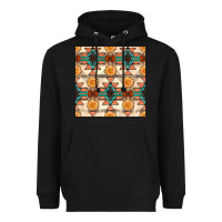 Black native american aztec seamless pattern 1 Heavyweight Hoodie - BundleAndBundleShop