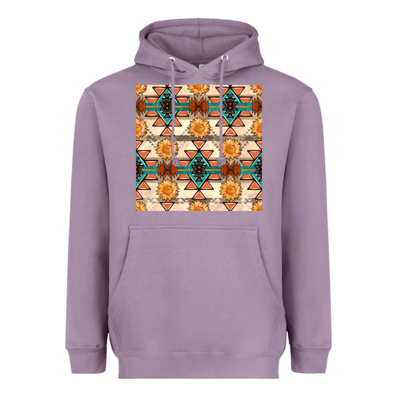 Native American Aztec Seamless Pattern 1 Heavyweight Hoodie by BundleAndBundleShop | Teevron